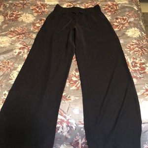 NWOT Lululemon Black On the Fly Pant Wide Leg